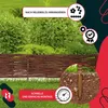 KOTARBAU® 10 pezzi Staccionata in Legno per Giardino Anteprima dell’immagine prodotto 8