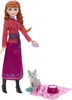 A doll and a small toy fox are shown against a white background. Produktbild-Vorschau