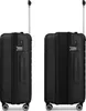 Two black suitcases are shown side-by-side against a white background. Produktbild-Vorschau