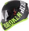 Broken Head BeProud Pro Sport Integralhelm Grün Mit Klarem Produktbild-Vorschau 5