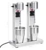 vidaXL Milchshake-Mixer mit zwei Bechern Edelstahl 2 L Produktbild-Vorschau 1