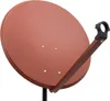 PremiumX PXS80 Satellitenschüssel 80cm Stahl Ziegelrot Produktbild-Vorschau 1