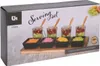 Excellent Houseware Tapas-Servierset, Akazie/Porzellan, 30 Produktbild-Vorschau 2