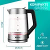 Bouilloire Ecosa en verre avec réglage de la température | Voir les images du produit 9