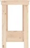 vidaXL Banco da lavoro 80x50x80 cm in legno di pino Anteprima dell’immagine prodotto 5