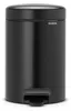 Cestino per pedali Brabantia Newicon 3.0 L nero opaco Anteprima dell’immagine prodotto 4