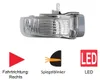 Blinker Blinkleuchte Spiegelblinker Rechts Weiß passend für Produktbild-Vorschau 2