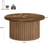 Tribesigns 80 cm Couchtisch, Bauernhaus-Couchtisch mit Produktbild-Vorschau 7