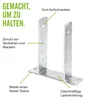 Alberts U-Pfostenträger zum Aufschrauben, feuerverzinkt, Produktbild-Vorschau 6