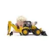 Bruder 02454 JCB 5CX eco rypadlo-nakladač Náhled obrázku produktu 10