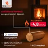 Heizfuxx Nestro XL Red Holzbriketts Hartholz 10kg x 30 Produktbild-Vorschau 3