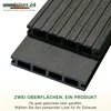 WOODSTORE24 WPC Terrassendielen Komplettset - 6 m² - mit Produktbild-Vorschau 3
