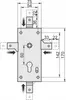 Einsteckschloss FEINZ Kastel 4 60 mm Silber Robust Sicher Produktbild-Vorschau 2