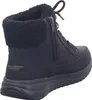 A black Skechers boot is shown from the side against a white background. Voir les images du produit