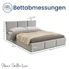 Home Collective Polsterbett, Bett mit Stauraum, Produktbild-Vorschau 2
