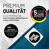 A close-up marketing image of a Lumaland beanbag, highlighting its premium quality and features. Produktbild-Vorschau