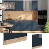 Frontblende Vicco Fame-Line Dunkelblau Hochglanz 60 cm ohne Produktbild-Vorschau 4