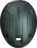 The image shows the back view of a green bicycle helmet on a white background. Náhled obrázku produktu
