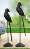 Gilde Figur, Vogel, "Parrot", Aluminium, schwarz, VE 1, H. Podgląd zdjęcia produktu 2