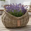 Rattan Pflanzkorb 2er Set – Blumentopf / Übertopf Kubu Grau Produktbild-Vorschau 10