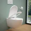 Soho Whirlflush Hänge Wand WC Spülrandlos Toilette Weiß Produktbild-Vorschau 4
