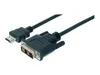 DIGITUS AK-330300-020-S HDMI-adapterkabel, type A naar DVI Productafbeelding-voorbeeld 1