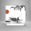 Bilder auf glas - Einteilig - China Angler Zeichnen - Produktbild-Vorschau 3