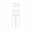 Gartenstrahler Eko-Light Vilo 1xGU10 IP65 schwarz Produktbild-Vorschau 2