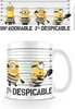 Minions Tasse  Despicable Me 3 weiß/gelb/schwarz Standard Produktbild-Vorschau 2