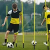 TRMLBE Slalomové tyče Fotbal 1,8m 6ks Tréninkové tyče Náhled obrázku produktu 7