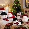 Set bianco di 2 cuscini decorativi natalizi con imbottitura Anteprima dell’immagine prodotto 6