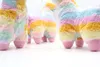 Alpaka Regenbogen Plüsch-Tier 43 cm groß niedliches weiches Produktbild-Vorschau 8