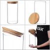 KADAX Glasbehälter mit Bambusdeckel, Spülmaschinenfeste Produktbild-Vorschau 6
