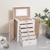 Songmics Schmuckkasten Schmuckschatulle mit 6 Ebenen Produktbild-Vorschau 12