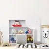Relaxdays Kinderregal Elefant, 4 Fächer, Bücherregal Produktbild-Vorschau 3
