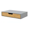 A product shot of a wall shelf with a drawer. Náhled obrázku produktu