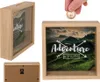 Holzspardose „Adventure Awaits” – Motivation, Träume zu Produktbild-Vorschau 4