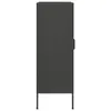 vidaXL Lagerschrank Anthrazit 80x35x101,5 cm Stahl Produktbild-Vorschau 5