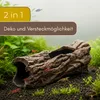Aquarium Deko Höhle Baumstamm Terrarium Deko Aquarium Produktbild-Vorschau 2