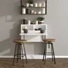 Skye Decor, Bracked - White, skládací stoly, bílé, 70 x 96 Náhled obrázku produktu 1