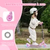 Kinderroller mit LED Rädern, Höhenverstellbarer Tretroller Produktbild-Vorschau 6