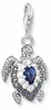 Charm pendentif tortue avec pierres bleues Voir les images du produit 5