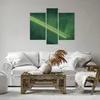 Bild auf Leinwand - Leinwandbild - 3 Teile - Makro Blatt Produktbild-Vorschau 6