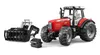 Bruder Massey Ferguson 7480 z przyczepą do transportu Podgląd zdjęcia produktu 17