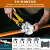 Hydraulische Presszange Rohrpresszange Crimpzange V-Kontur Produktbild-Vorschau 3