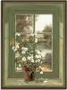 ARTland Leinwandbild Wildrosen am Fenster Größe: 30x40 cm Produktbild-Vorschau 1