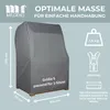 Strandkorb Schutzhaube Aero Protect dunkelgrau - Größe S Produktbild-Vorschau 9