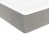 Materasso a molle, grigio chiaro, 120X210X20 cm, velluto Anteprima dell’immagine prodotto 5