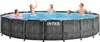 INTEX 26744GN - Piscina con telaio a prisma in legno grigio Anteprima dell’immagine prodotto 21