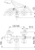 KFA Wannenbatterie Standard wandmontiert Chrom (304-120-00) Produktbild-Vorschau 2